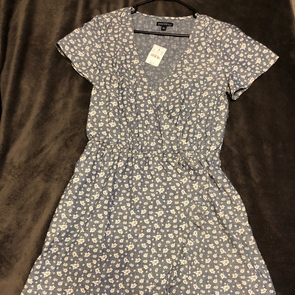 J.CREW factory printed dress
